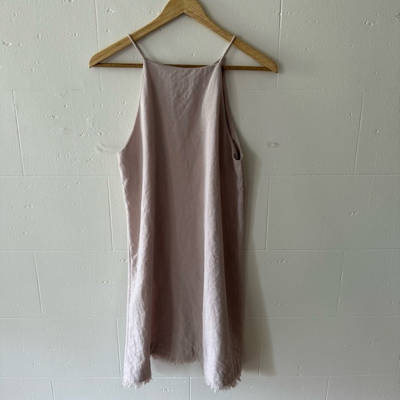 Evie Boutique Linen Blend Shift Dress - Picture 6 of 9